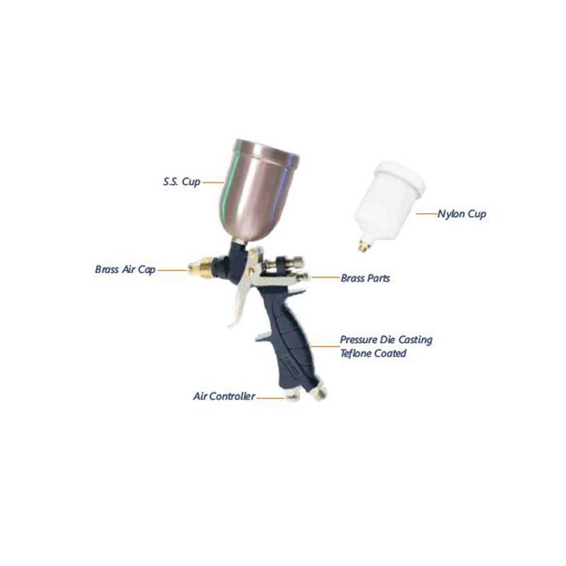 Painter Spray Gun PS03 1/4 Pint Plus