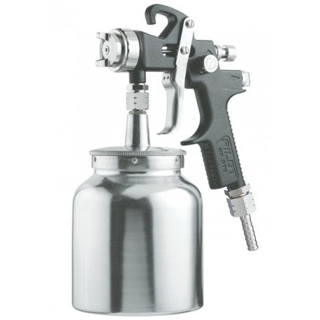 PILOT TYPE P-70 SPRAY GUN WITH BOTTOM FEED CUP 1 LTR