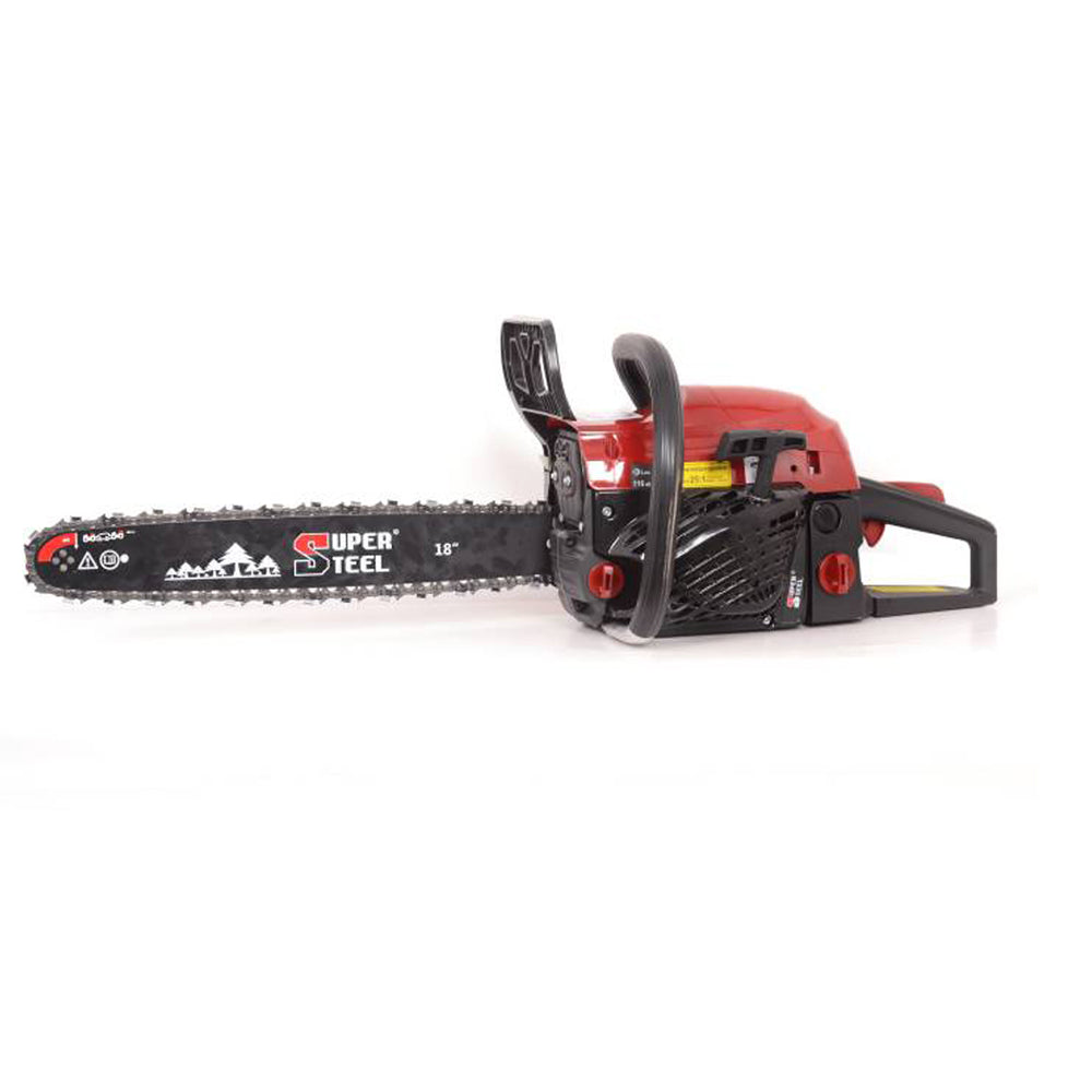 SUPER STEEL CHAIN SAW 72CC 18INCHES WITH ACCESSORIES