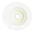 Ultra Touch 4Inch×1/2Inch White Polishing Wheel | Soft Buffing Pad for Metal Finishing
