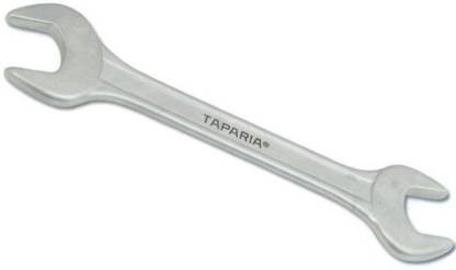 TAPARIA DOUBLE ENDED SPANNERS CHROME PLATED RIBBED DER 36X41MM