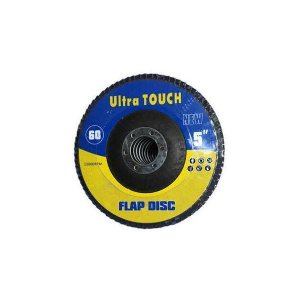 ULTRA TOUCH FLAP WHEEL 5INCHX60G - Lion Tools Mart